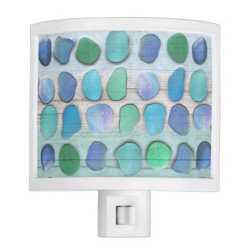 Sea Glass Beach Driftwood Night Light