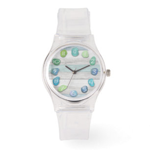 Sea Glass Beach Driftwood Watch