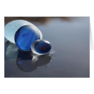 Sea Glass Blues Cards