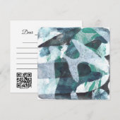 Sea Glass Current gelprint (Front/Back)