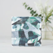 Sea Glass Current gelprint (Standing Front)