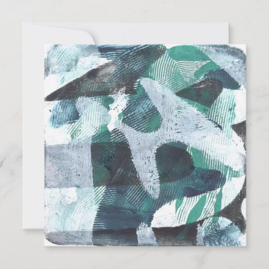 Sea Glass Current gelprint (Front)