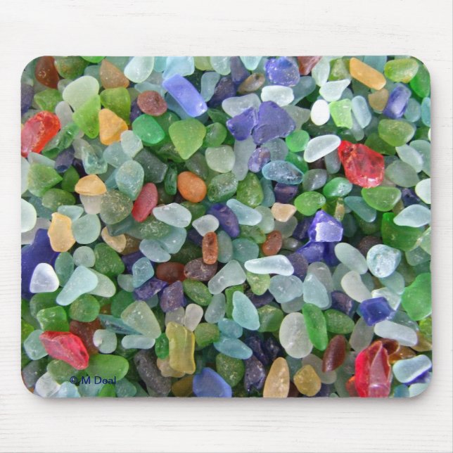 Sea Glass Mouse Pad (Front)