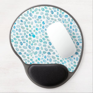 Sea Glass Painting Gel Mousepad