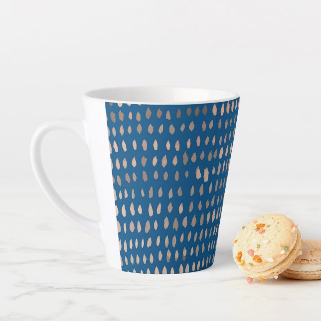 Sea Glass Pebble Painting Beach Ocean Mug (In Situ)