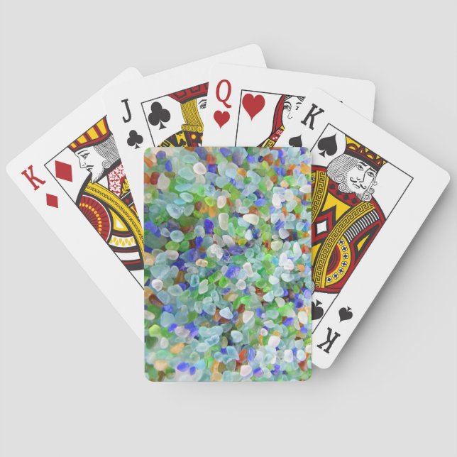 Sea Glass Poker Cards (Back)