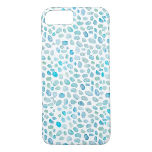 Sea Glass Print Pattern Case_Mate iPhone Case