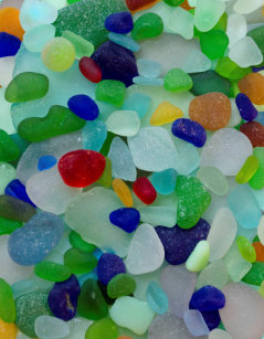 Sea Glass Jigsaw Puzzles Zazzle