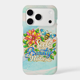 Sea Glass Seek the Beauty in Nature iPhone 17 Pro Case
