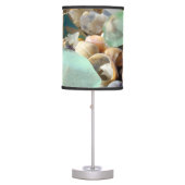 SEA Glass Shells Table Lamps Blue Green Lamp (Front)