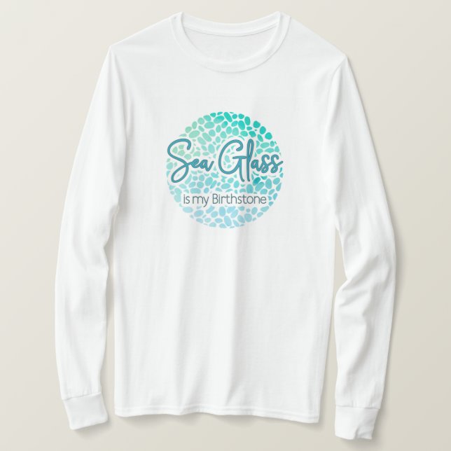 Sea Glass T-Shirt  (Design Front)