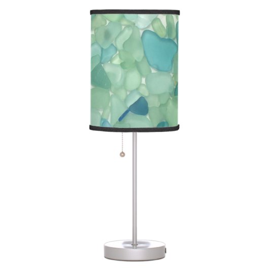 Sea Glass Table Lamp (Right)