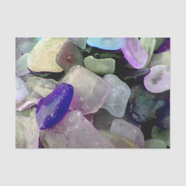 Sea Glass Tissue Paper (Front)