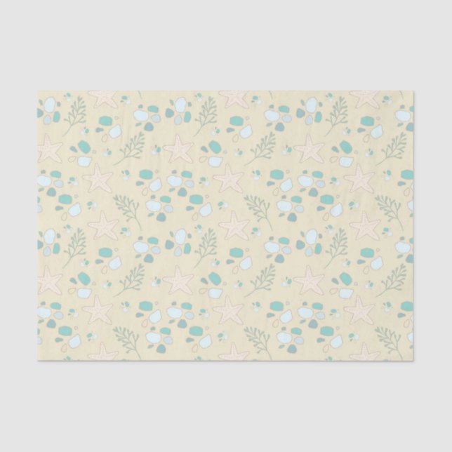 Sea glass Tissue Paper (Front)