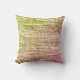 Sea Grass Beach Pattern Texture Throw Pillow