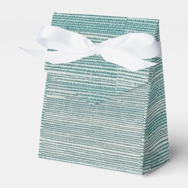 Sea Grass Coastal Texture Favor Boxes (Front Side)