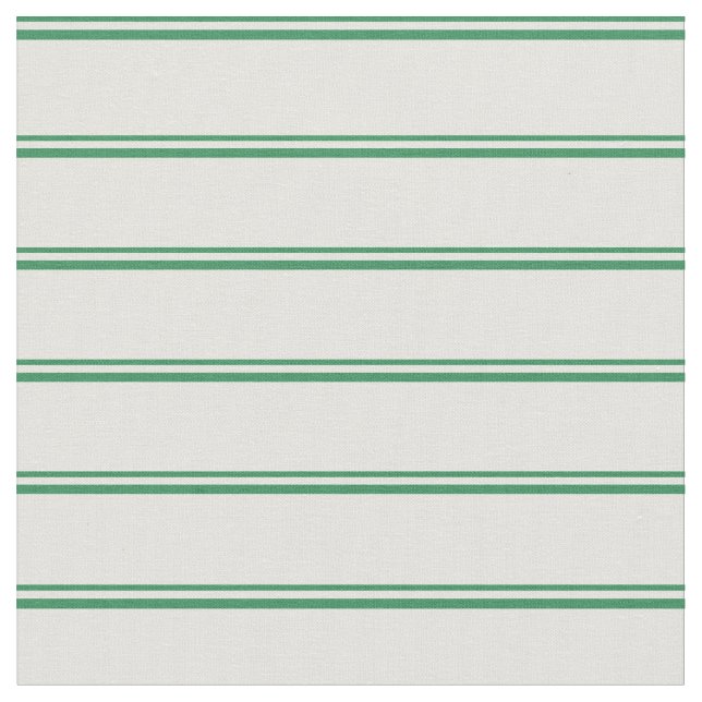 Sea Green and Light Yellow Lined/Striped Pattern Fabric (Close Up)