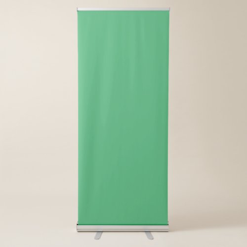 Sea Green EEAD65 Aqua Forest Retractable Banner