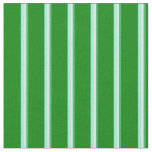 [ Thumbnail: Sea Green, Lavender, Aquamarine, and Green Lines Fabric ]