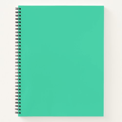 Sea Green Notebook