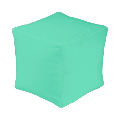 Sea Green Pouf