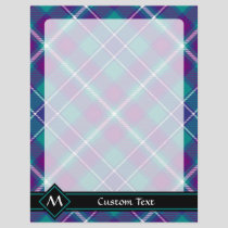 Sea Green, Purple and Blue Tartan