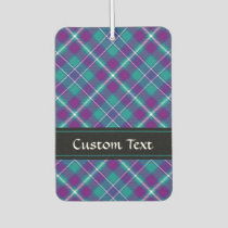Sea Green, Purple and Blue Tartan Air Freshener
