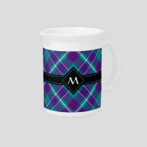 Sea Green, Purple and Blue Tartan Beverage Pitcher