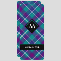 Sea Green, Purple and Blue Tartan Invitation