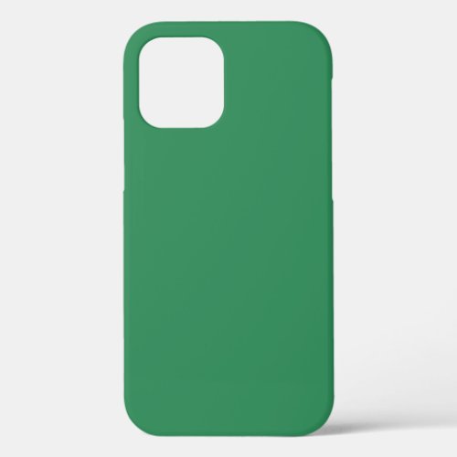 Sea Green Solid Color iPhone 12 Case