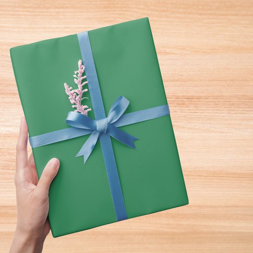 Sea Green Solid Color Wrapping Paper