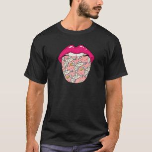 Sea Gull Lips Seabird Wildlife Seagull T-Shirt