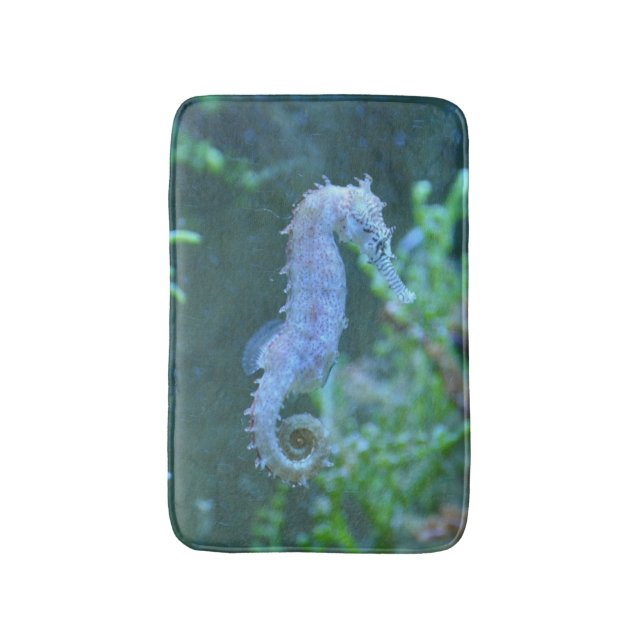 Sea Horse Bathroom Mat (Front Vertical)
