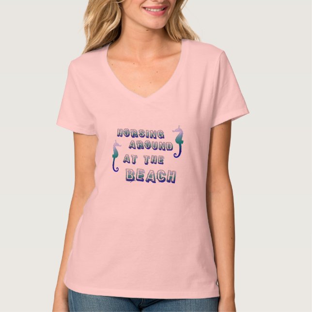 Sea Horse Beach Shirt (Front)