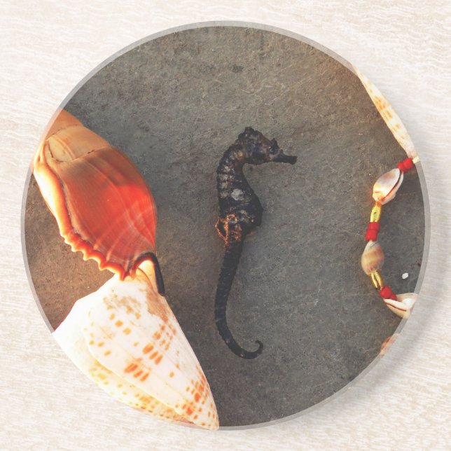 Sea Horse Drink Coaster (Front)