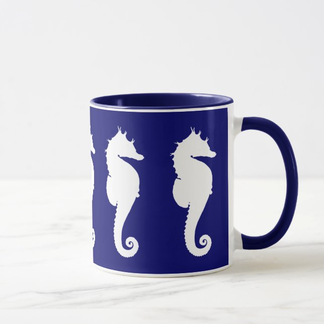 Sea Horse Herd Mug (Right)