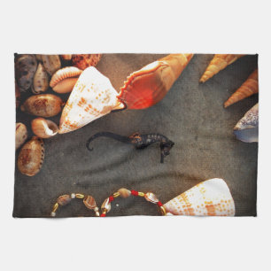 Sea Horse Kitchen Towel