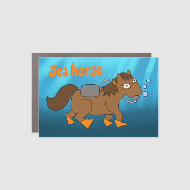 Sea horse magnet (Front)