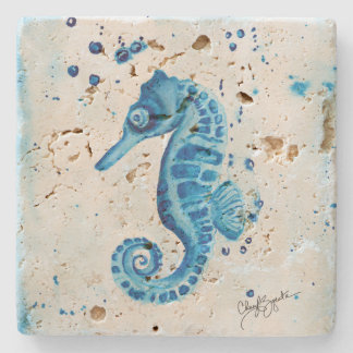 Sea Horse Marble Coaster