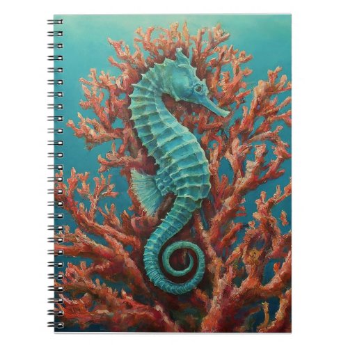 sea horse notebook
