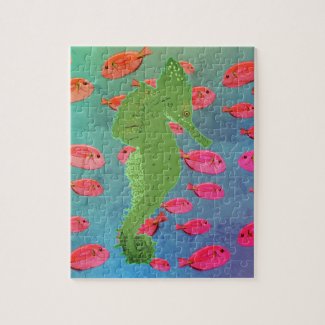 Sea Horse, Ocean Life  Puzzle