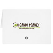 Sea Horse Organic Planet Custom Cards (Back Horizontal)