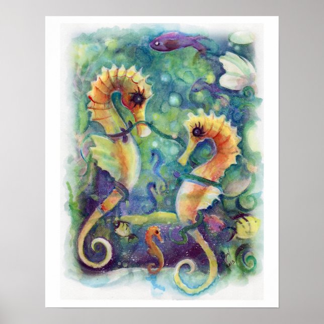 Sea Horse Poster (Front)