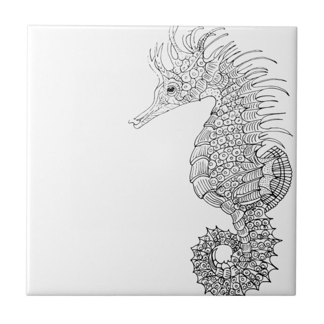 Sea Horse Tile (Front)