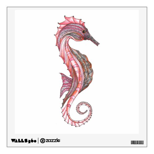 Sea Horse Wall Decal