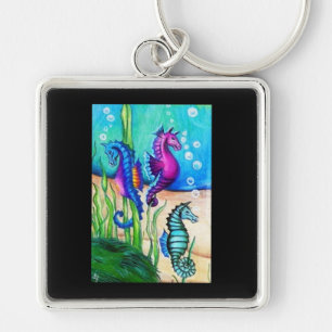 Sea Horses Collection Keychain