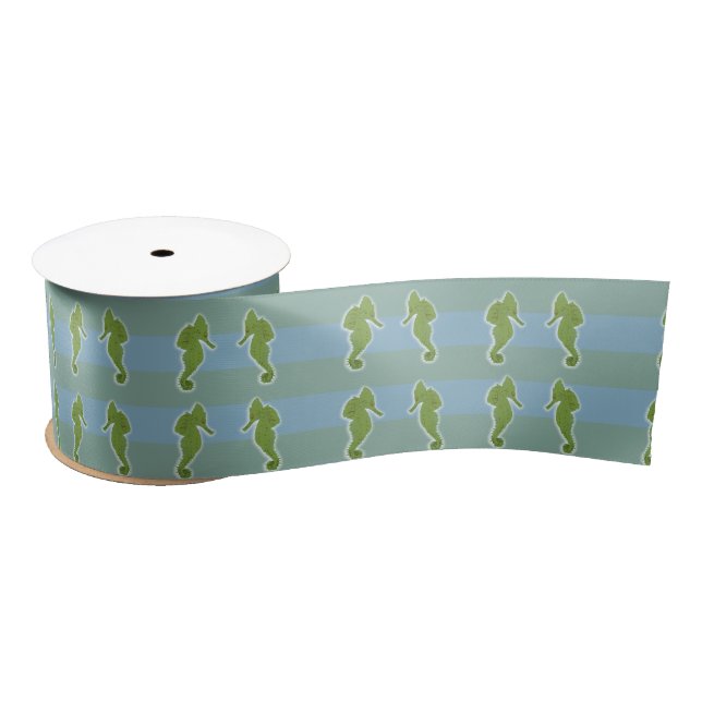 Sea Horses Gift  Wrap Ribbon (Spool)