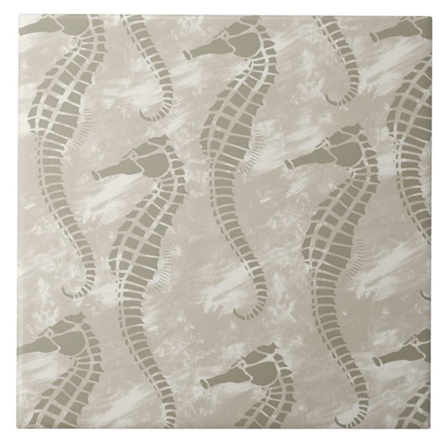 Sea Horses Tile (Front)