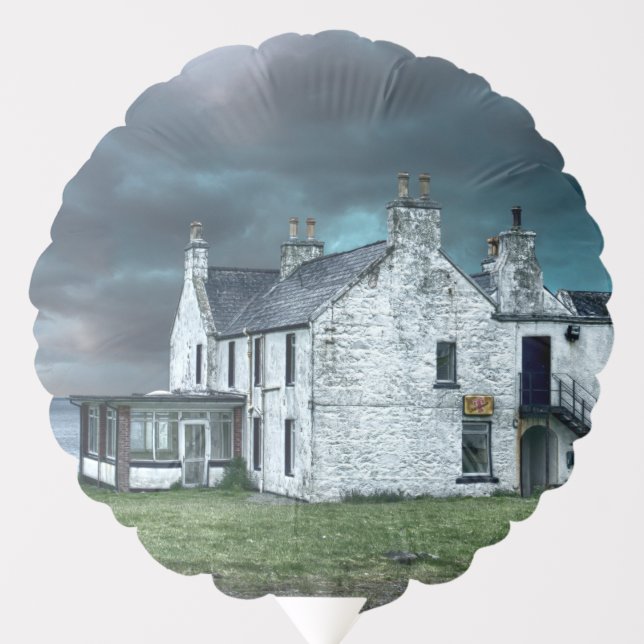 Sea House Landscape Balloon (Front)