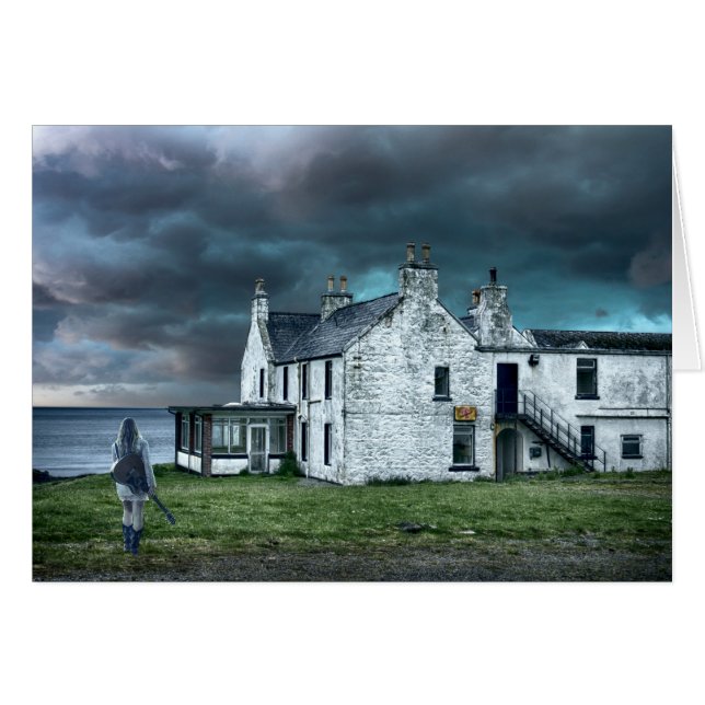 Sea House Landscape Cards (Front Horizontal)